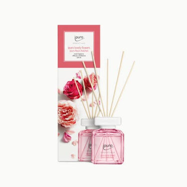 ipuro - refreshing ipuro lovely flowers room fragrance - subtle room freshener with fresh & floral notes - stylish air freshener in the home for a puristic fragrance experience 200 ml on sale